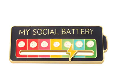 Moodsy | Tu Batería Social, En un Pin