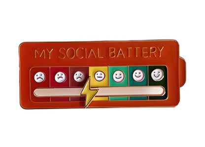 Moodsy | Tu Batería Social, En un Pin