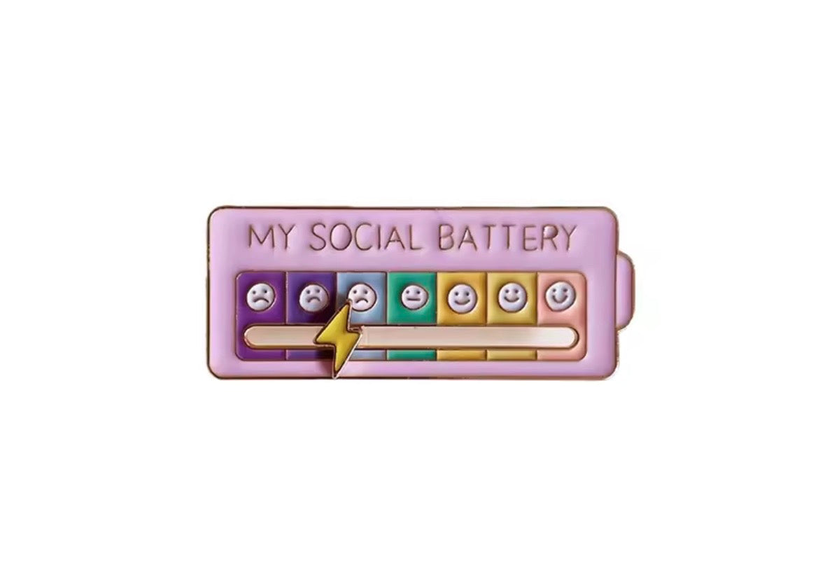 Moodsy | Tu Batería Social, En un Pin