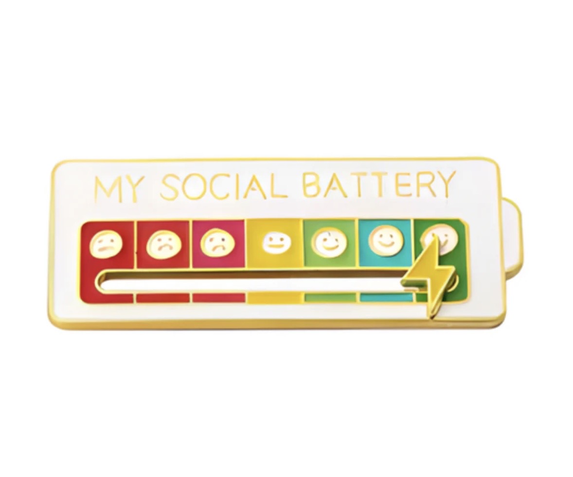 Moodsy | Tu Batería Social, En un Pin